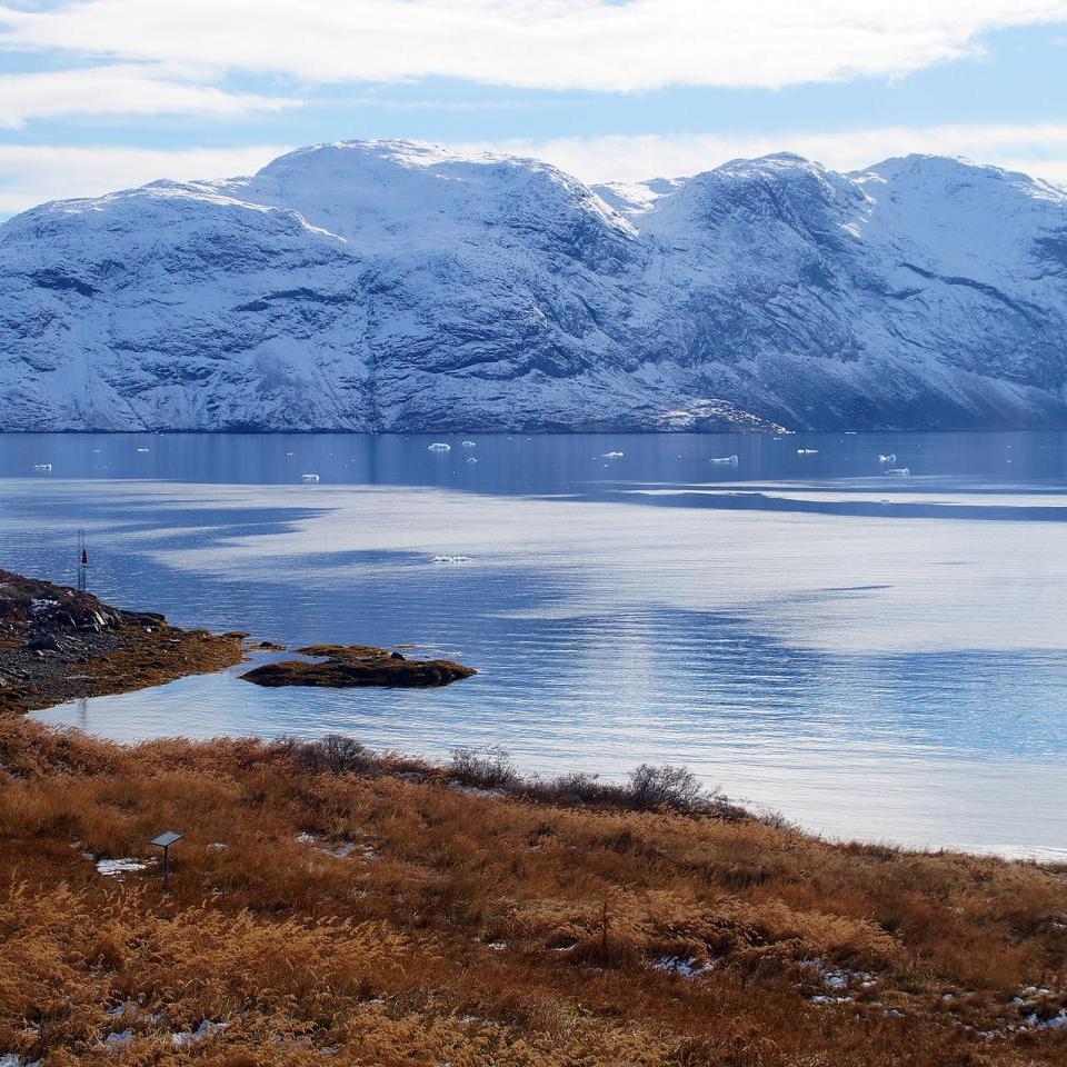  Site in Narsaq where remains have been found from the beginning of Norse settlement in Greenland 