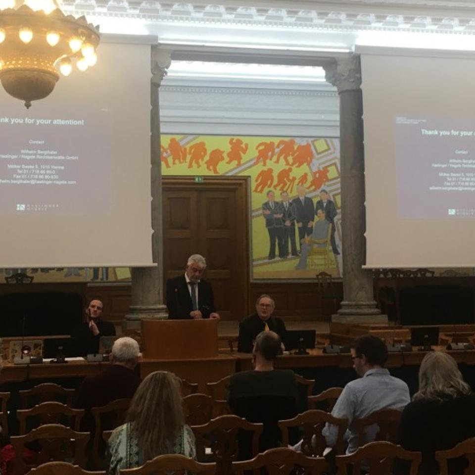 The conference at Christiansborg